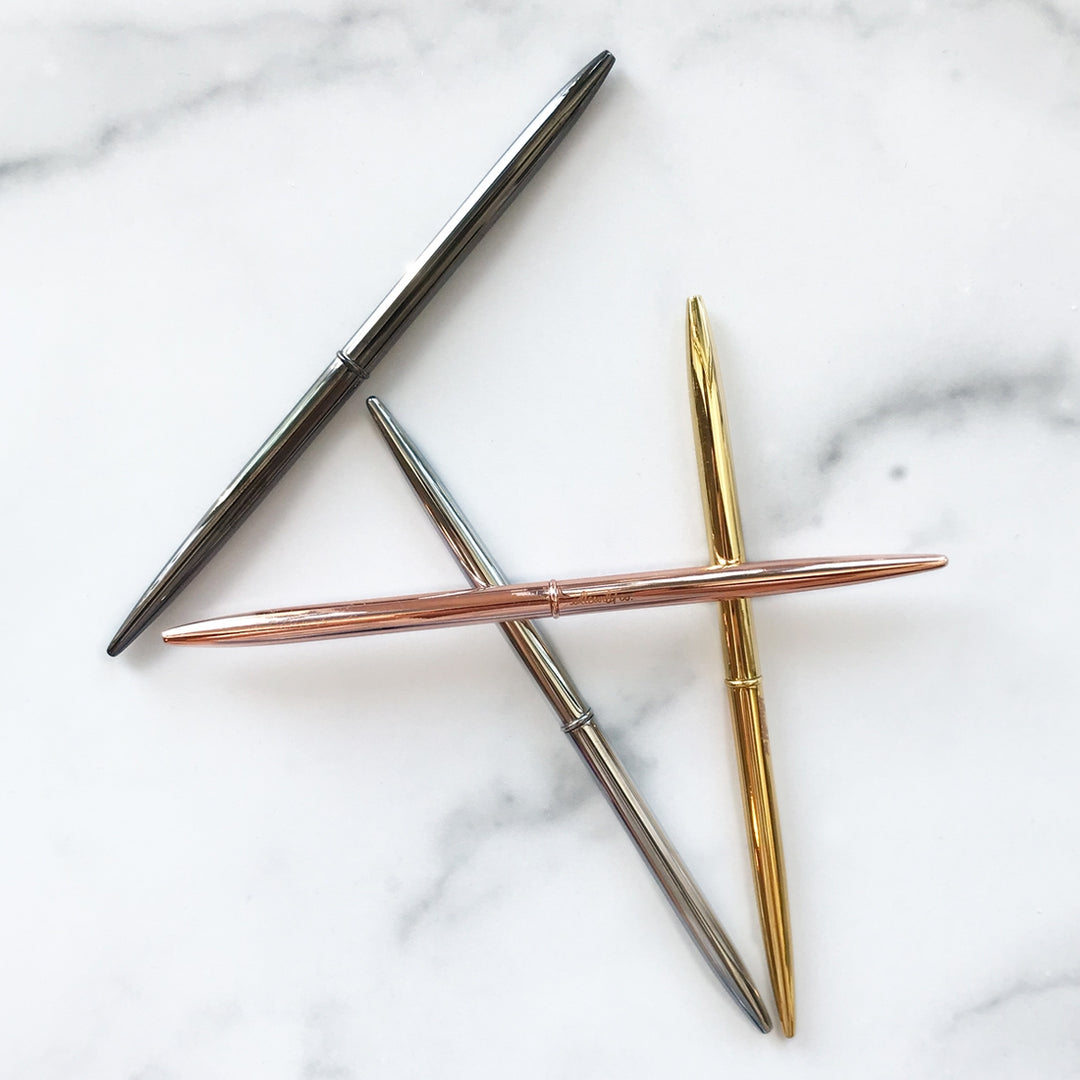 Metallics Pen Set