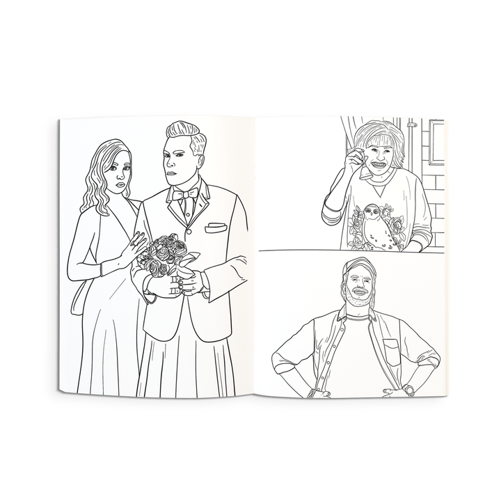 Schitt’s Creek Coloring Book