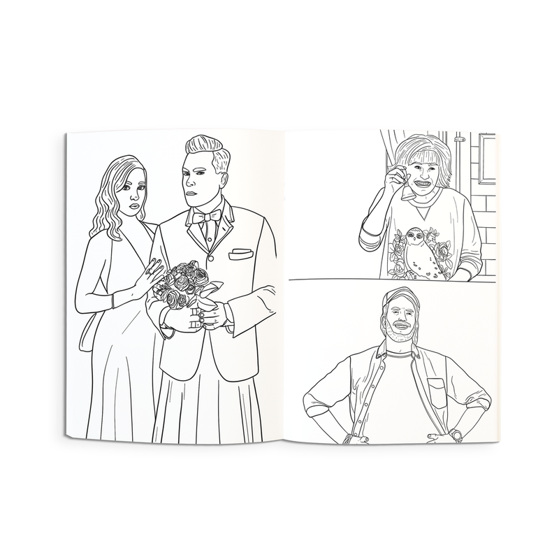 Schitt’s Creek Coloring Book