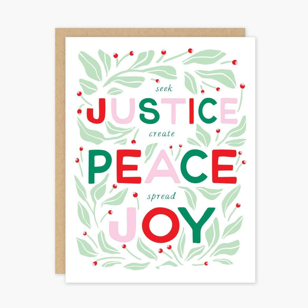 Justice Holiday Card