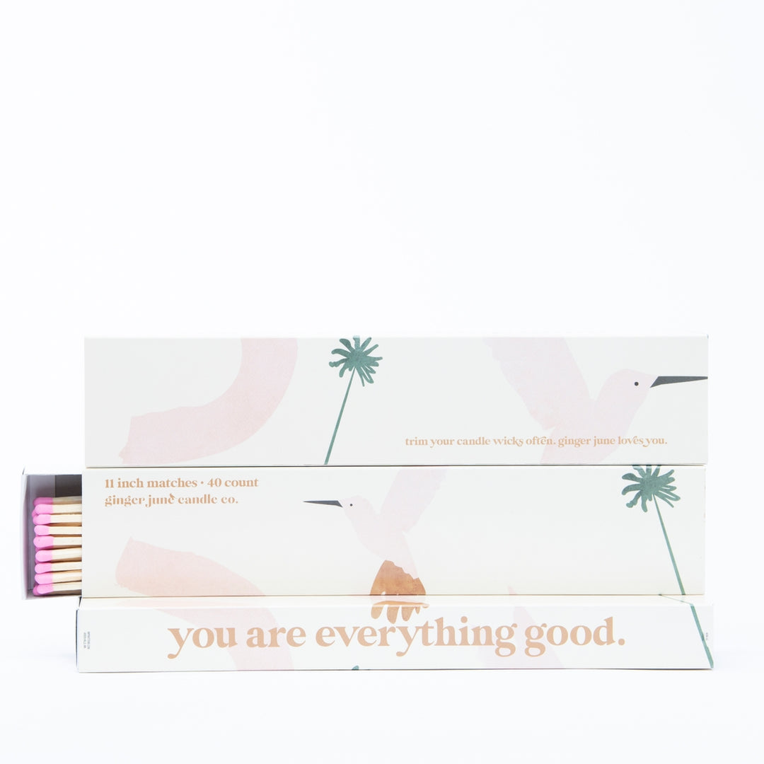 You are everything good Candle XL Matches