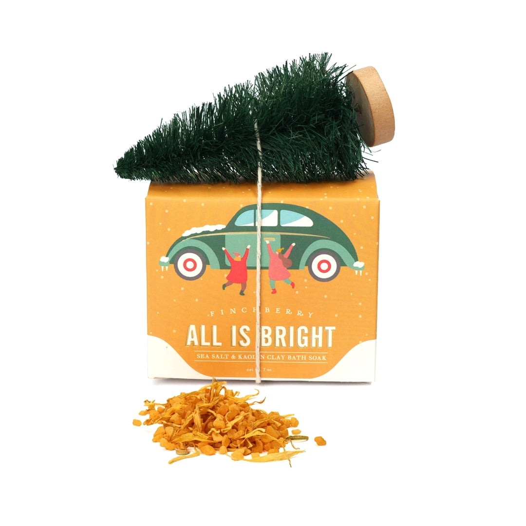 All is Bright – Clay & Salt Soak -  Stocking Stuffer