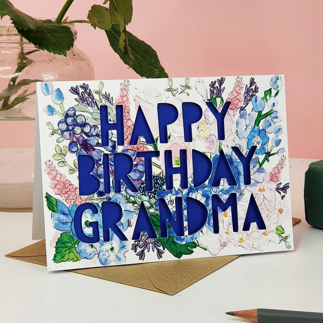 Happy Birthday Grandma Card