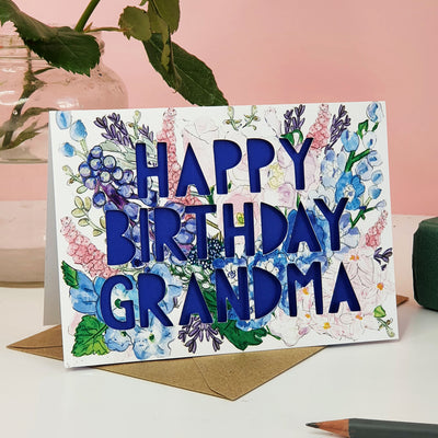 Happy Birthday Grandma Card