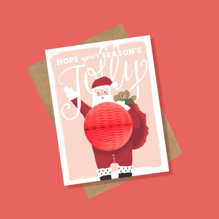 Santa Pop Up Card