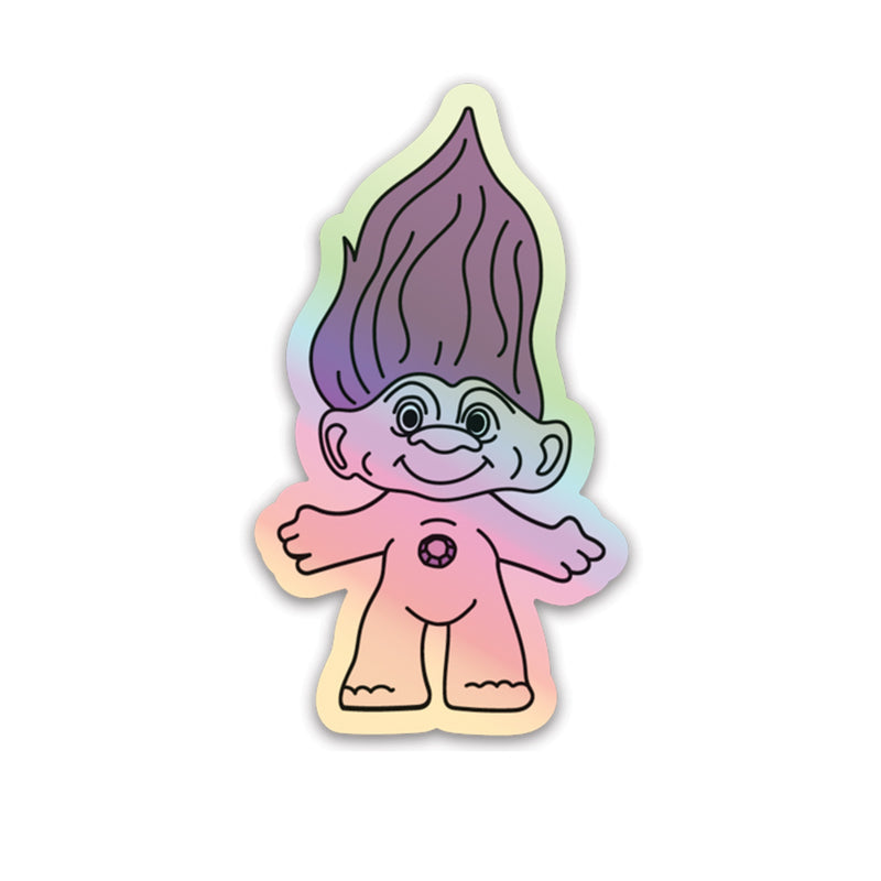 Holo Troll Sticker