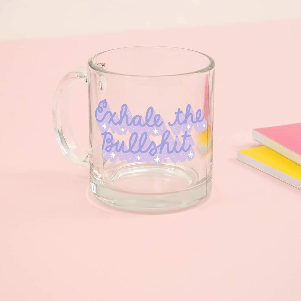 Exhale the Bullsh*t Mug