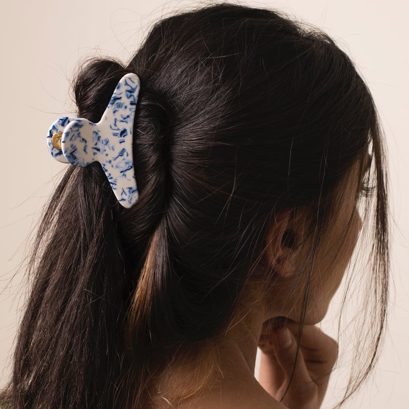Porcelain Hair Claw