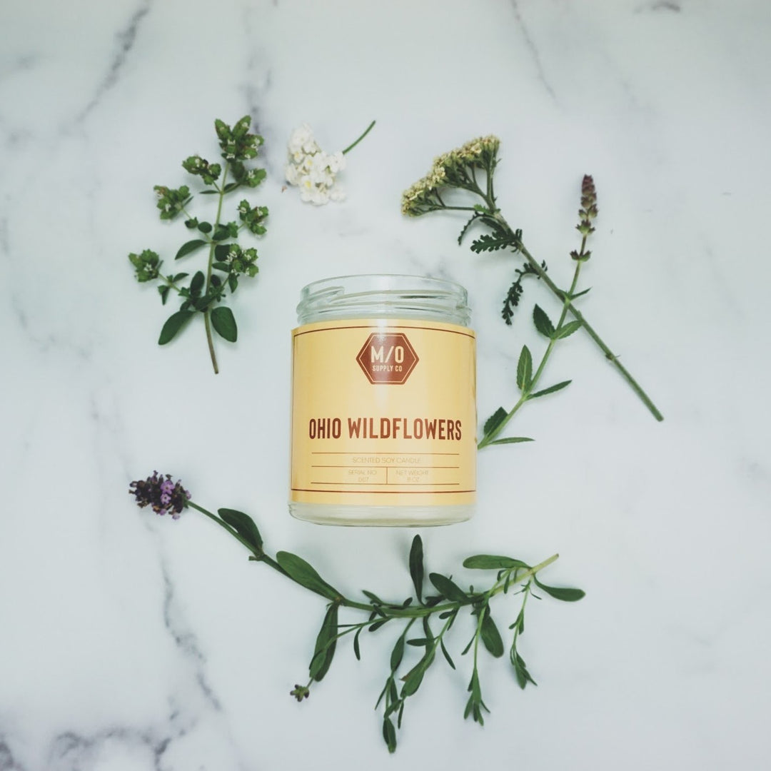 Ohio Wildflower Candle