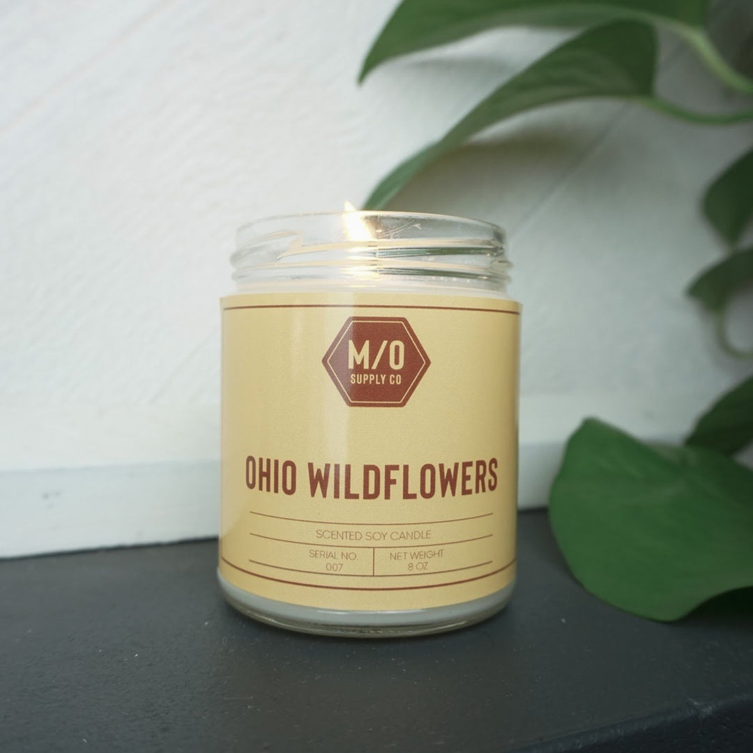 Ohio Wildflower Candle