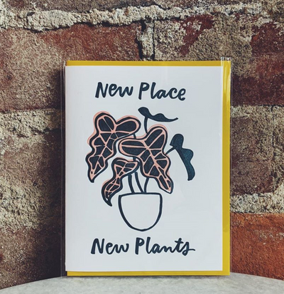 New Place, New Plants Card