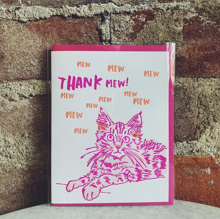 Thank You Cat Card