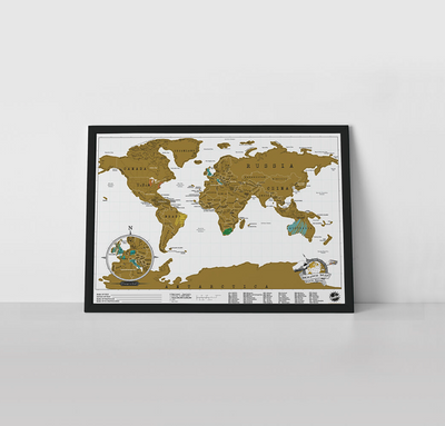 Scratch Off World Map