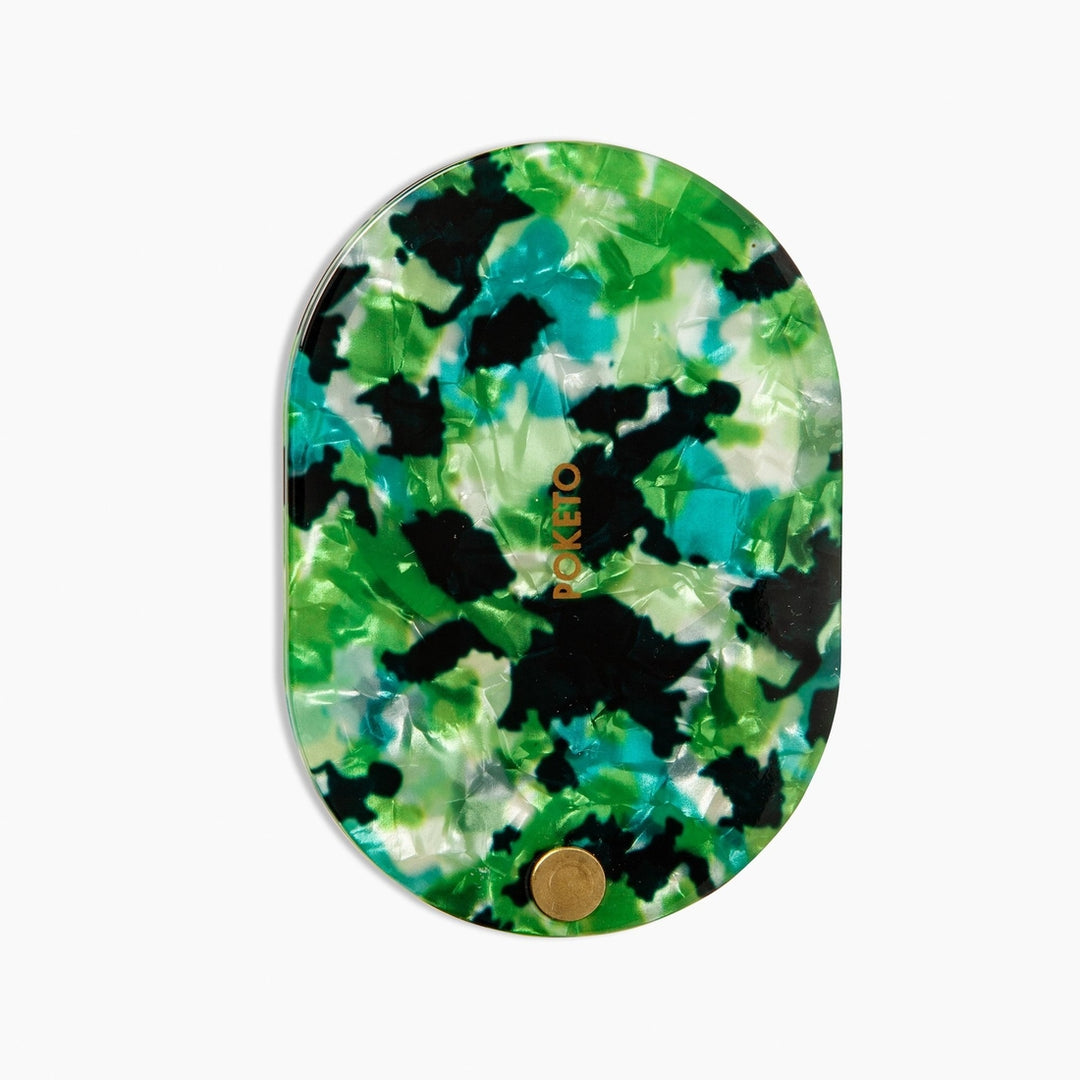Green Pocket Mirror