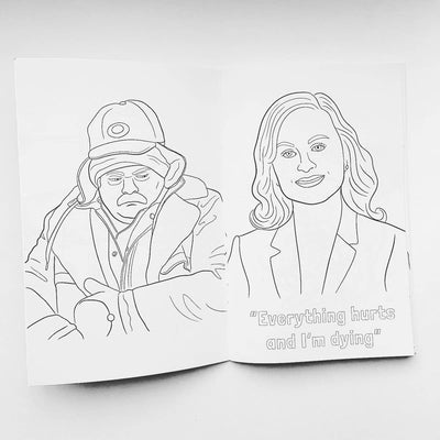 Parks and Rec Coloring Book