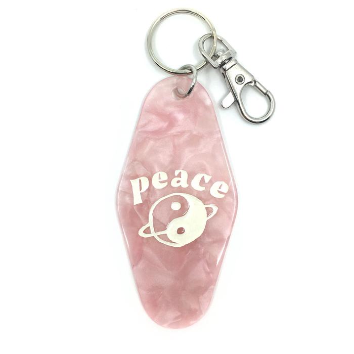 Peace Motel Key Chain