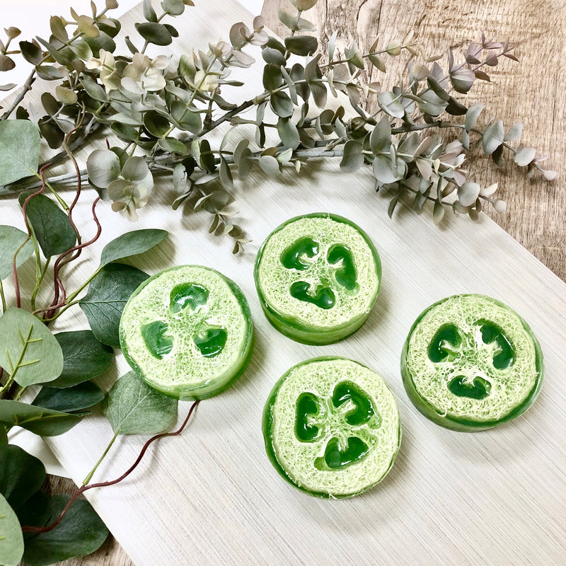 Loofah Soap - Eucalyptus Peppermint