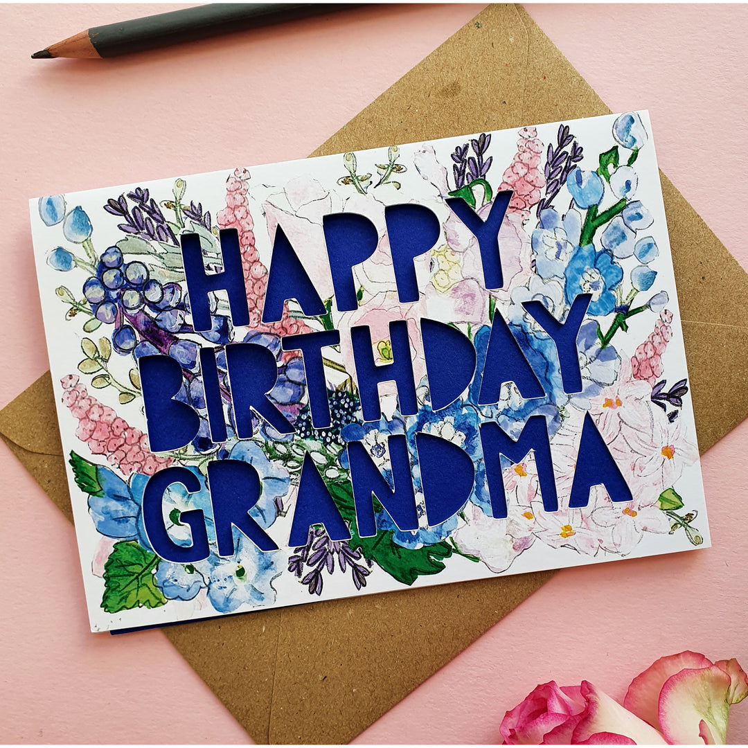 Happy Birthday Grandma Card