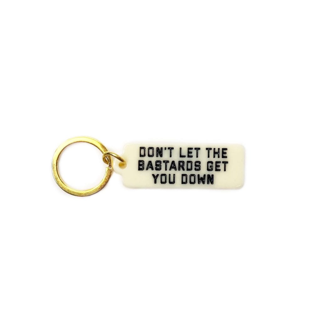 Bastards Rectangle Keychain