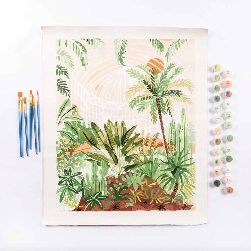 Victorian Greenhouse by Hebe Studio Paint by Numbers