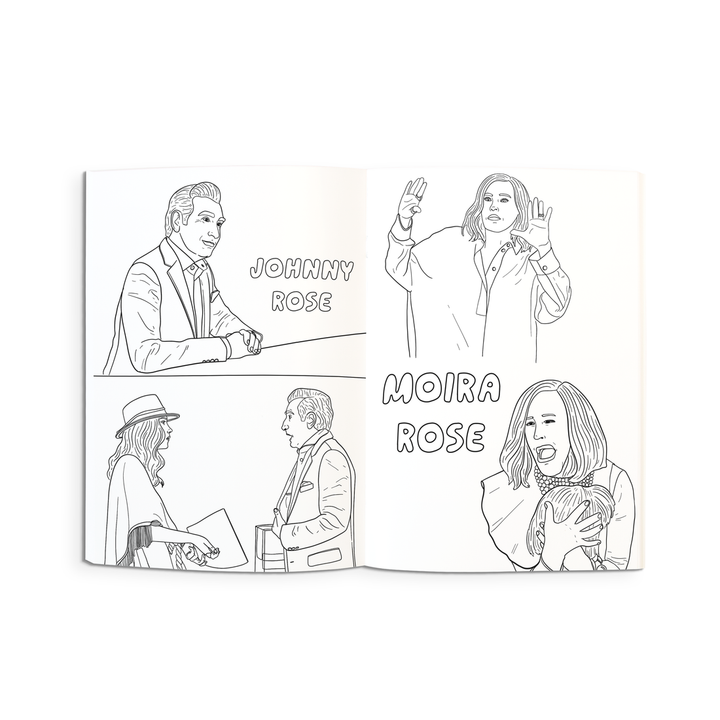 Schitt’s Creek Coloring Book