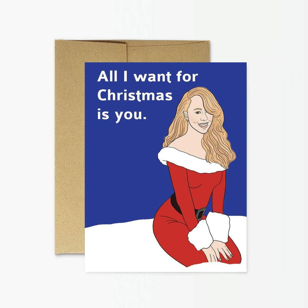 Mariah Carey Christmas Card