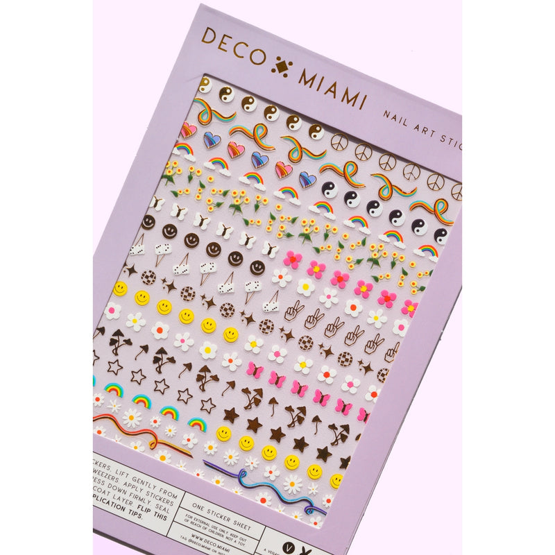 Nail Art Stickers - Stay Groovy