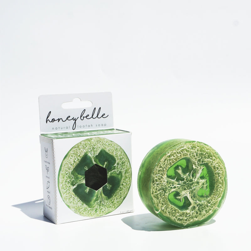 Loofah Soap - Eucalyptus Peppermint
