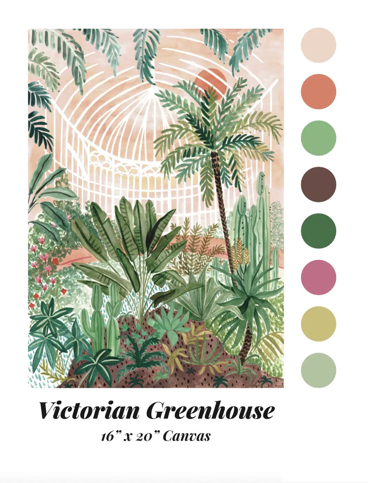 Victorian Greenhouse by Hebe Studio Paint by Numbers