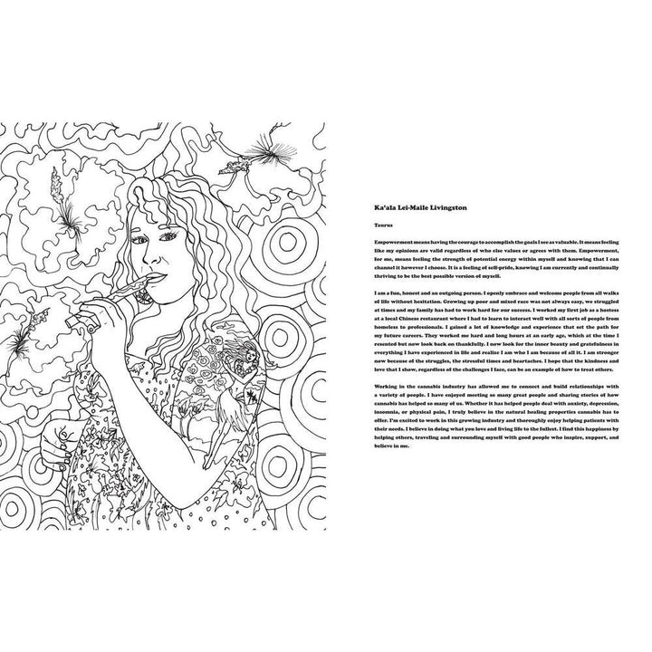 Stoner Babes Coloring Book