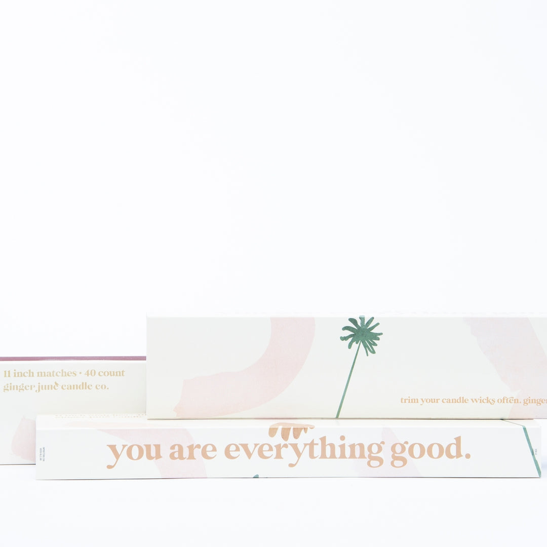 You are everything good Candle XL Matches