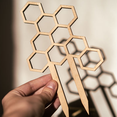 Honeycomb Plant Trellis
