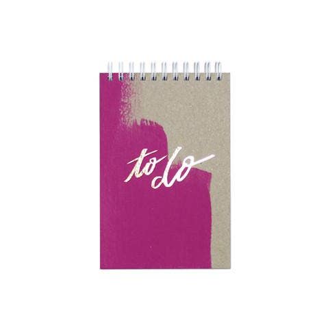 Pink Daily Jotter Notepad