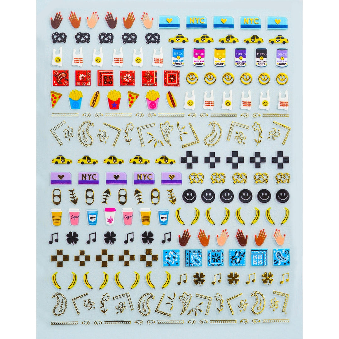 Nail Art Stickers - Taxi NYC