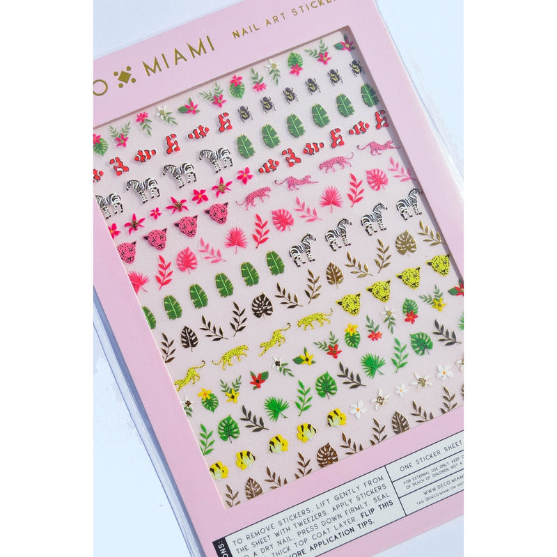 Nail Art Stickers - Tropique