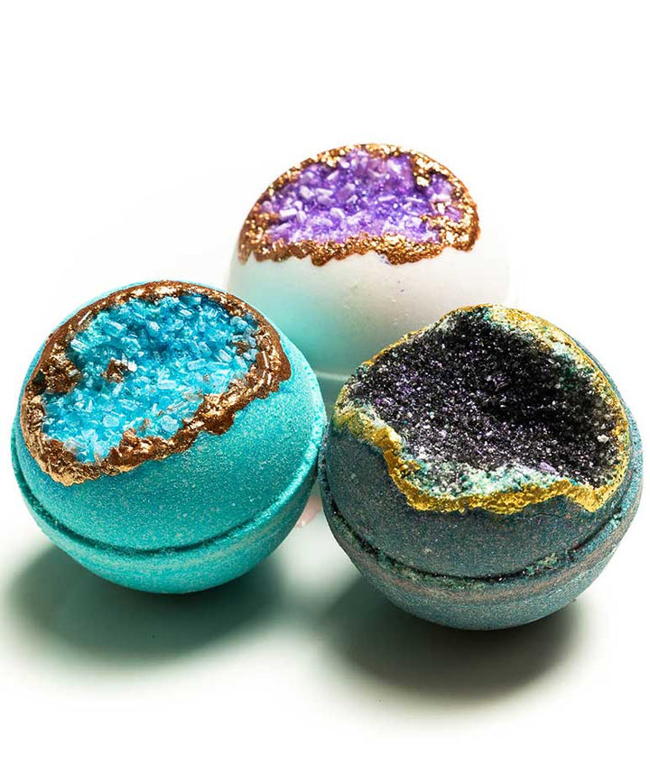Geode Bath Bomb Set - Calm & Relax