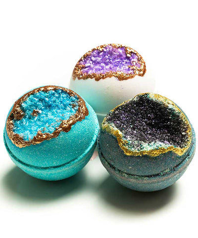 Geode Bath Bomb Set - Calm & Relax