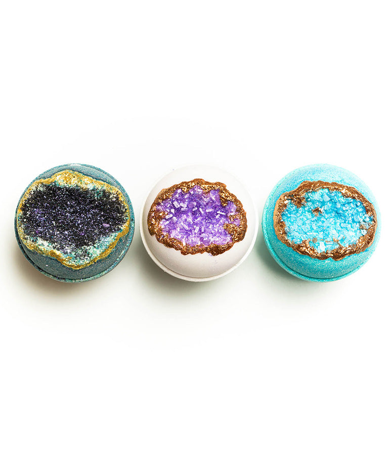 Geode Bath Bomb Set - Calm & Relax