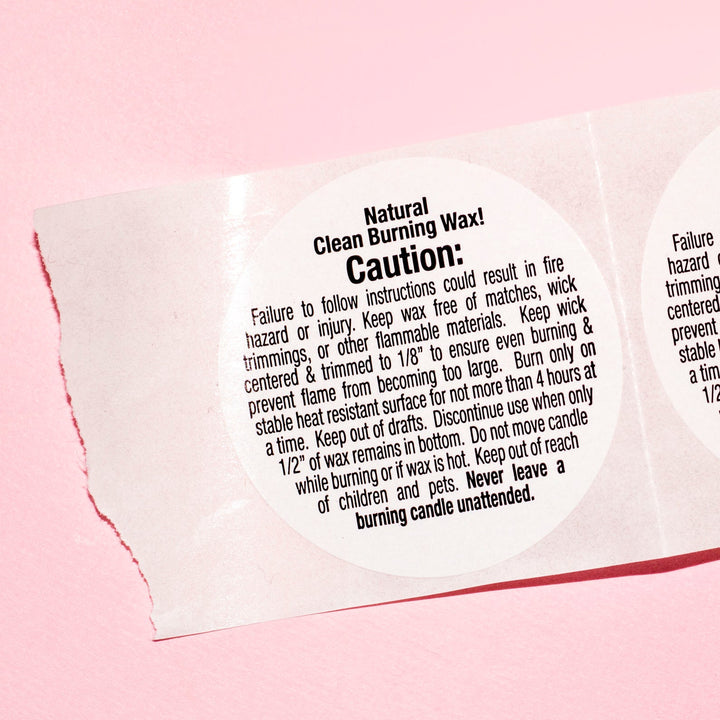 Think Happy Thoughts Candle