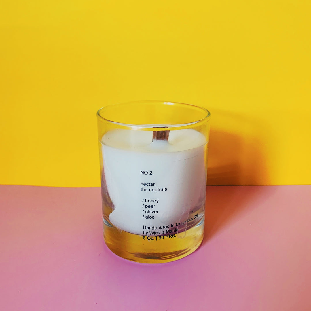 Nectar Wood Wick Candle