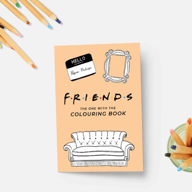 Friends Coloring Book