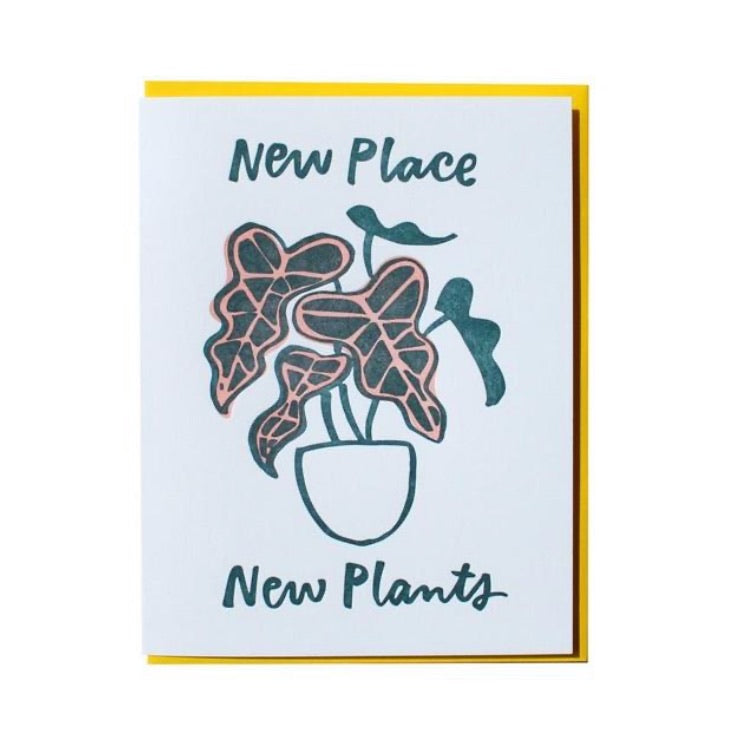 New Place, New Plants Card