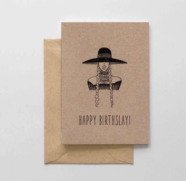 Happy Birthslay Beyonce Card